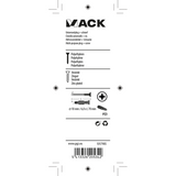 Mack 1017905 - universeelplug + schroef polyeth6 st 10mm 6,0x70mm | 5 stuks