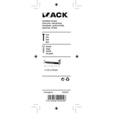 Mack 1018149 - schroefduim met gleuf verzinkt18 st 5,0 x 40 mm | 5 stuks
