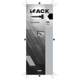 Mack 1020009 - houtdraadbout roestvrijstaal 12 st 6 x 50 mm | 5 stuks