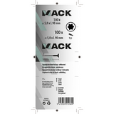 Mack 1020156 - spaanplaatschroef vz kp-zelfb.gvz 100st 5,0 x 90 mm | 2 stuks