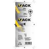 Mack 1020168 - gipsplaatschroef zwart gefosfat. 200 st 4,8 x 90 mm | 1 stuks