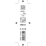 Mack 1018399 - metaalboor hss g din 338 ø 2,5 x 57 mm 2st | 5 stuks
