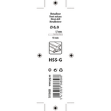 Mack 1018408 - metaalboor hss g din 338 ø 6,0 x 93 mm | 5 stuks