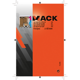 Mack 1047733 - super glijpastille zelfklevendgrijs ø 60 mm 4 st pcs | 6 stuks
