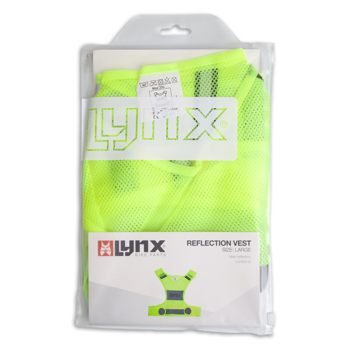 Lynx Réflexion gilet unisexe Taille jaune L