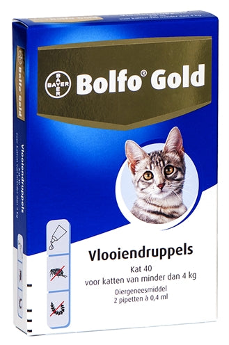 Bolfo Gold Cat Flea gouttes