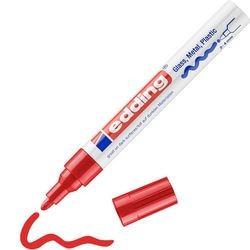Quantore paint marker edding 750 ronde punt rood