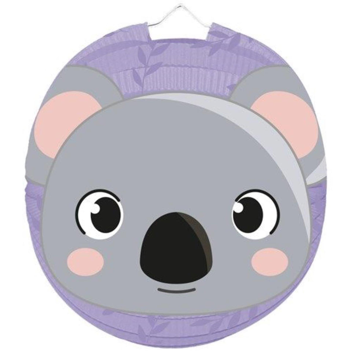 Haza ballonlampion koala ø23cm paars