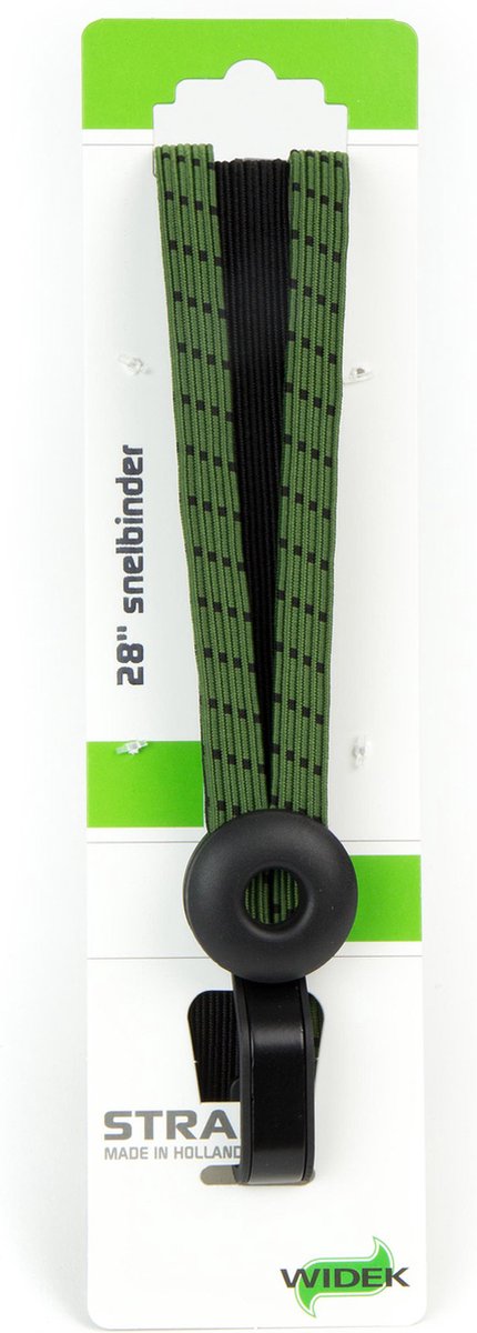 Widek b.v. widek triobinder eye met haak 24+2x12mm zwart olijfgroen