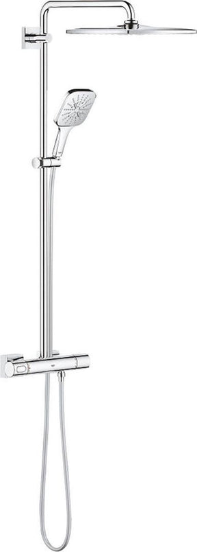 Grohe rainshower smartactive 310 regendouche mono cube - met thermostaatkraan - chroom - 26652000