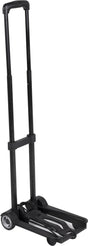 Kinzo opvouwbare steekwagen – met uitschuifbare handgreep – 4 wielen – max. 40 kg – zwart