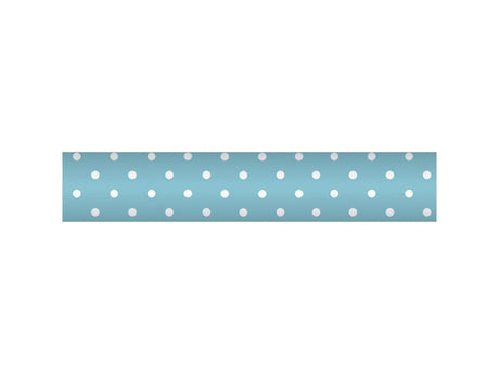 Wicotex damast papier 1.18x10m turquoise + stip