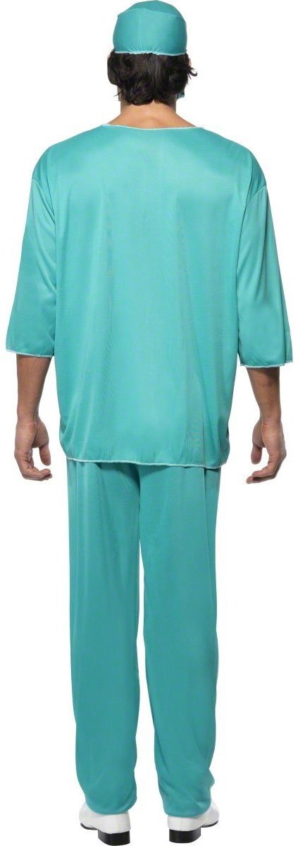 Smiffys chirurgen kostuum | heren verkleedkleding maat m (48-50)