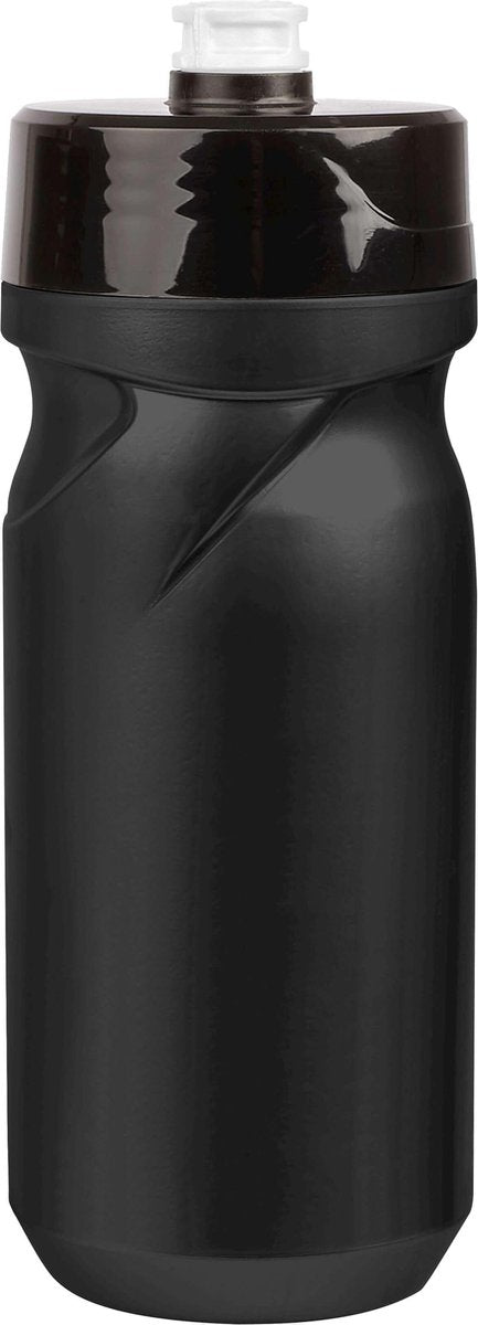 Polisport Bidon met schroefdop S600 600 ml zwart zwart wit