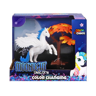 Moonlight unicorn color change met boom assorti | 3 stuks