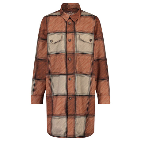 Puch oversized regen shirt winter regenjas dames cinnabar