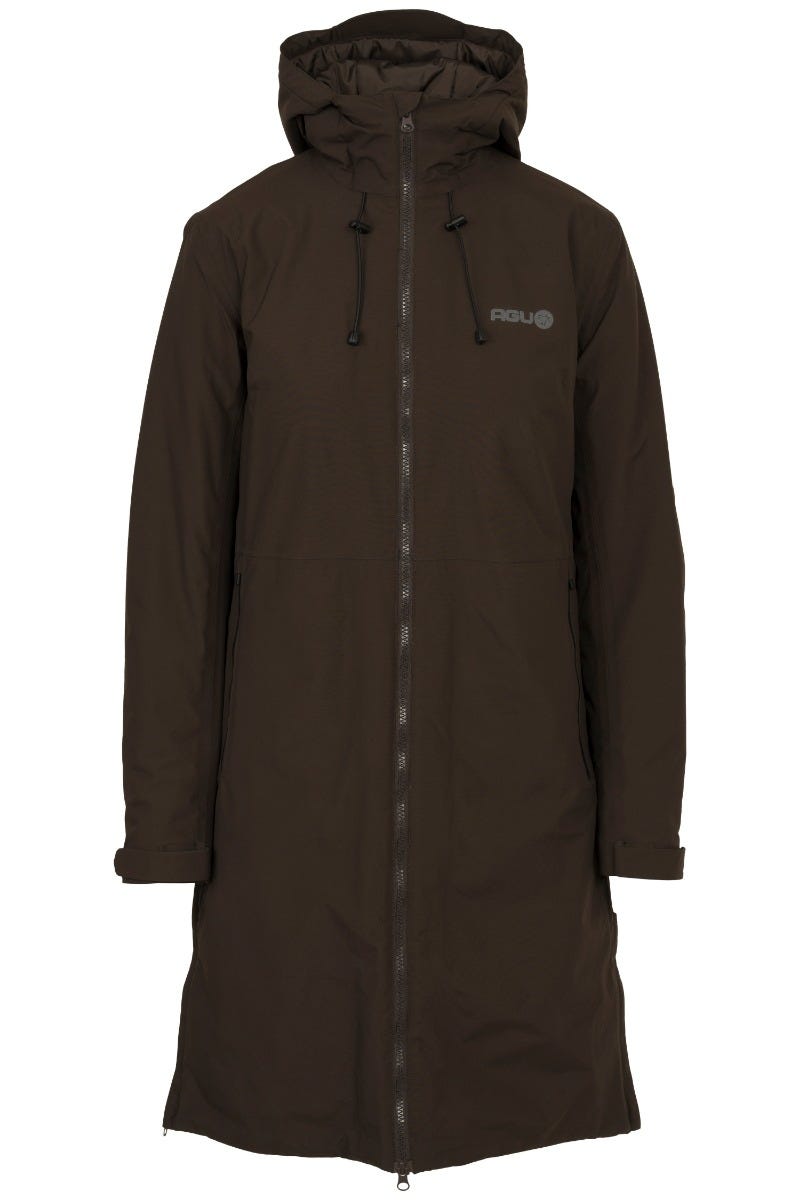Seq ii winter regenjas dames ground coffee