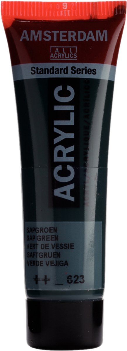 Acryl verf - - 623 - sap groen - amsterdam - 20ml