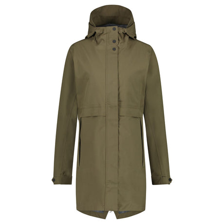 Puch parka regenjas dames army green