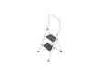 Hailo k45 keukentrap 2-treeds met hoge beugel wit