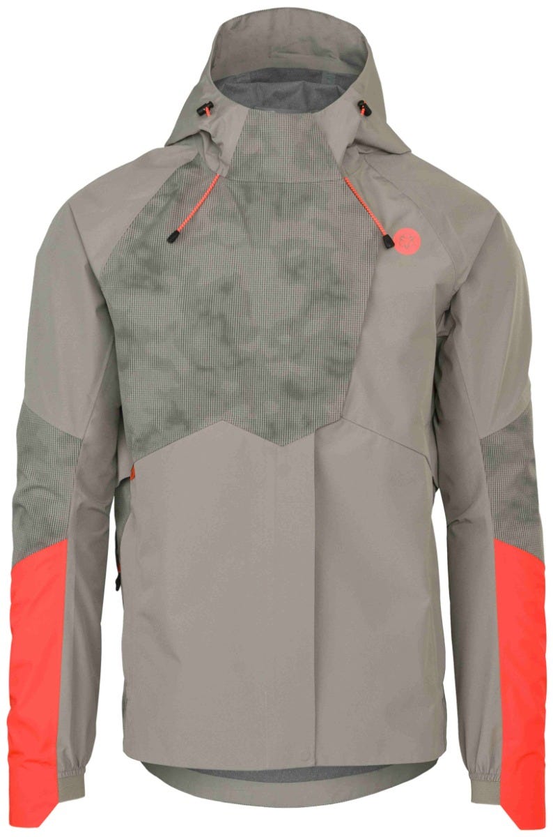 Puch tech regenjas commuter heren hi-vis reflectie hi vis rood