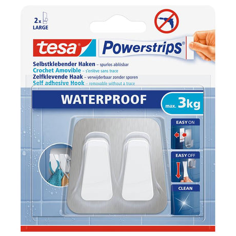 Tesa 1062985 - ps wp l duo metaal-plastic | 6 stuks