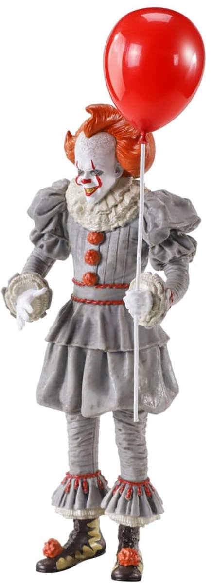 Noble collection it bendyfigs bendable figure pennywise 19 cm mini-figuur