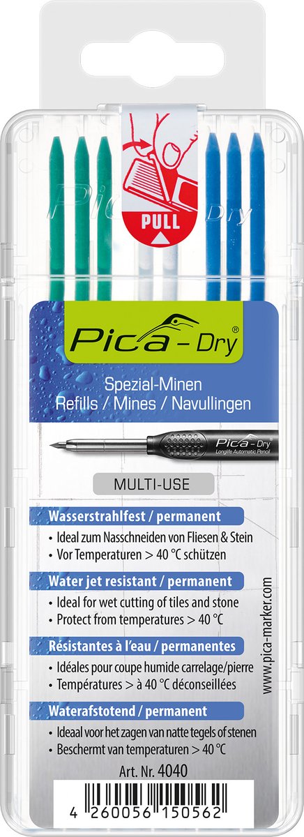 Pica 4040 dry navulling special blister
