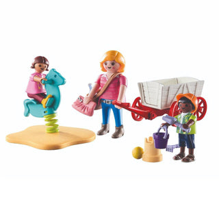 Playmobil starterpack 71258 opvoeder bolderwagen | 2 stuks