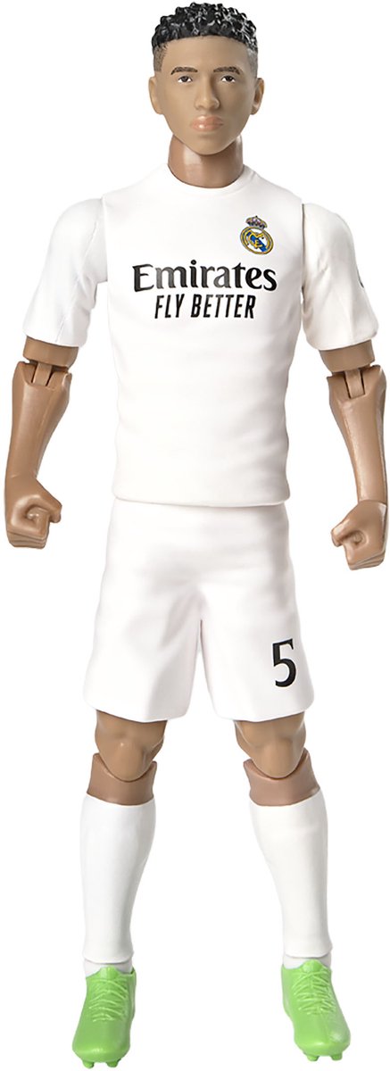 Sockers voetbalfiguur real madrid jude bellingham, 20cm
