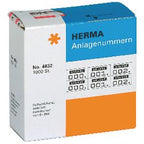 Bijlagenummers herma