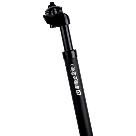 Ergotec zadelpen verend sp-4.0 ø27.2 350 mm - zwart