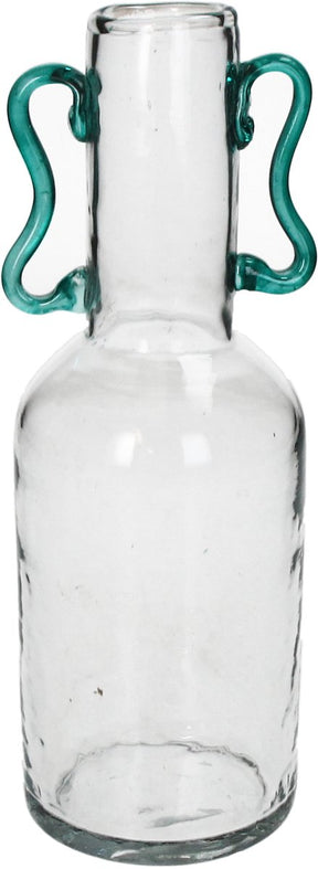 Hd collection vaas glas helder 10x9x25.5cm