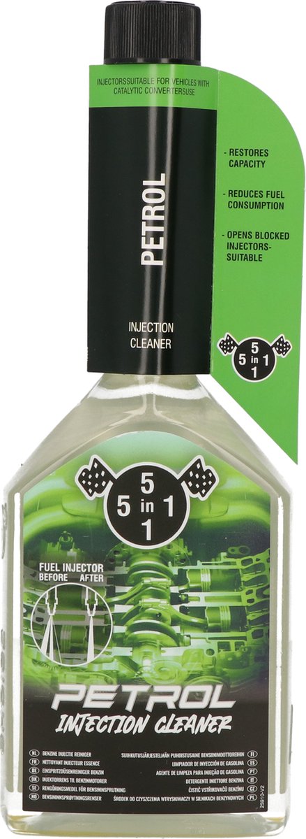 5in1 injectie reiniger (310ml) benzine