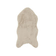 Decoris kleed kunstbont konijn 90x50cm creme