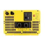 Pure sine wave pure sinus omvormer 12v-230v - 2000w met lader, zonnepaneelaansluiting en mppt laadregelaar