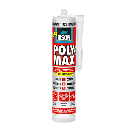 Bison 1029801 - b. poly max® crystal 300 g | 3 stuks