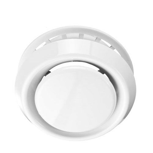 Válvula de aire plástico blanco 125 mm