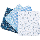 Creativ company https: www.cchobby.nl patchwork-stof-afm-45x55-cm-100-gr-blauw-4-stuk-1-bol