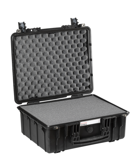 Explorer Cases 4419HL Koffer Zwart met Plukschuim