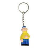 Neighbor Buurman Keychain Geel, 10cm