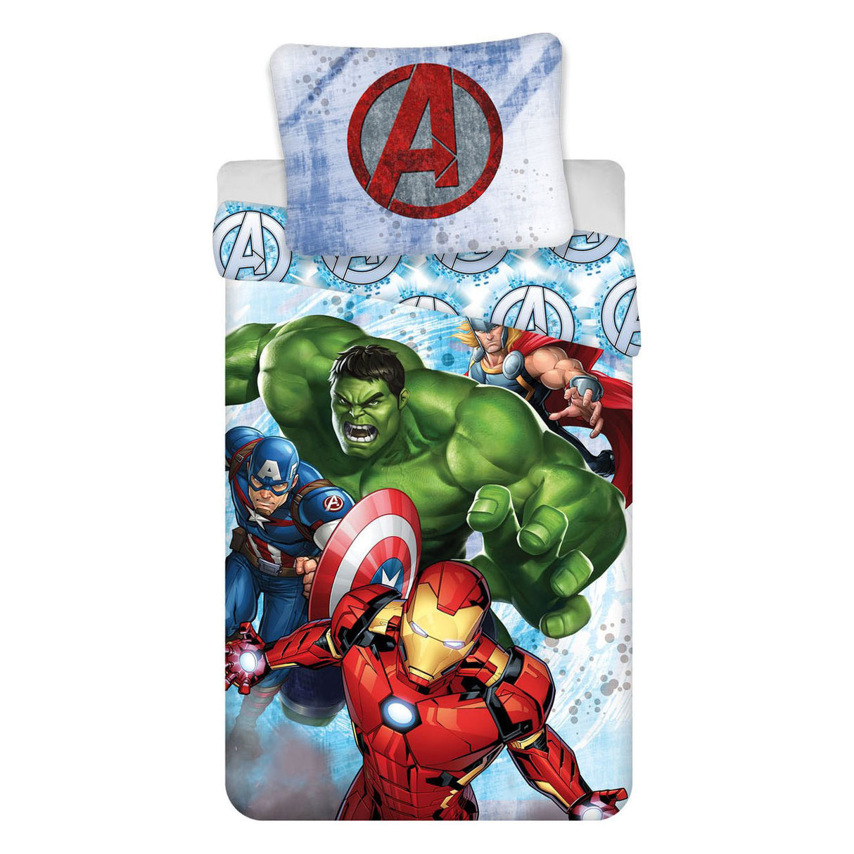 Däcke Cover Avengers Heroes, 140x200cm