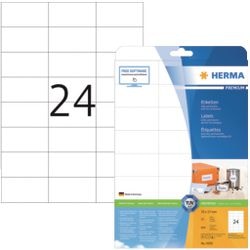 Merkloos sans marque herma etiketten wit 70x37 premium a4 600 st.