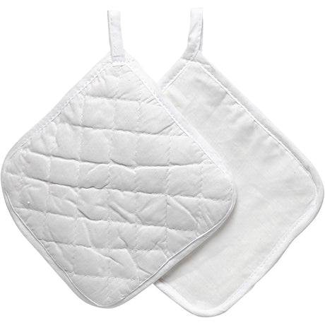Creativ company http: www.cchobby.nl pannenlappen-afm-20x20-cm-145-gr-wit-4-stuk-1-doos