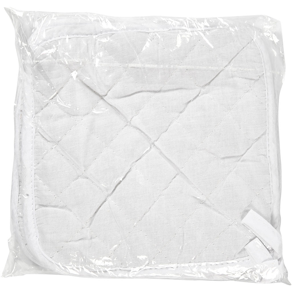 Creativ company http: www.cchobby.nl pannenlappen-afm-20x20-cm-145-gr-wit-4-stuk-1-doos