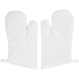 Creativ company http: www.cchobby.nl ovenhandschoen-afm-18x28-cm-145-gr-wit-2-stuk-1-doos