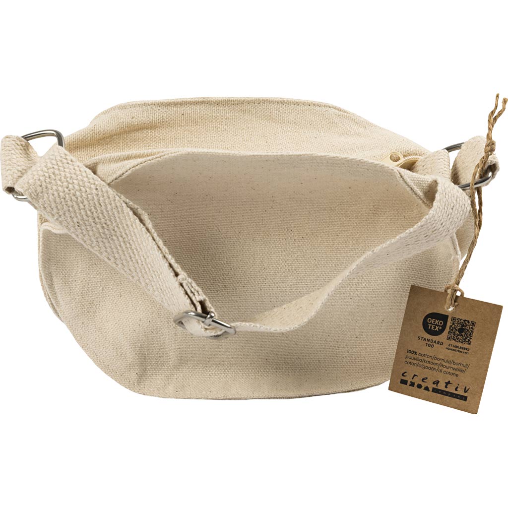 Creativ company https: www.cchobby.nl schoudertas-h-13-5-cm-d-8-cm-b-18-cm-300-gr-licht-naturel-1-stuk