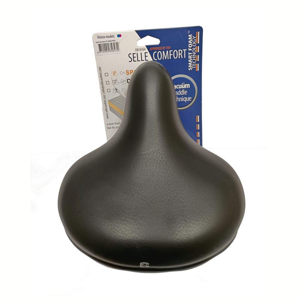 Selle Comfort Comfort Saddle Retro XL. Med smart skumteknologi uden støj.