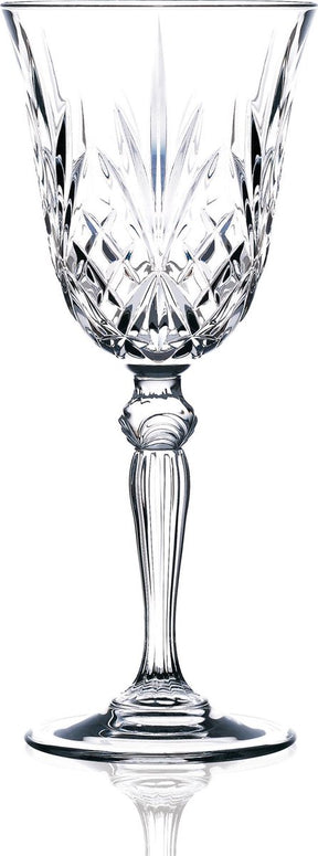 Rcr witte wijnglazen melodia - 21cl - 6 stuks