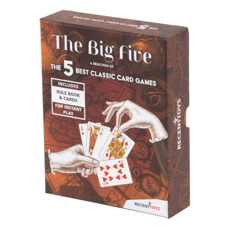 Recent toys the big five kaartspel